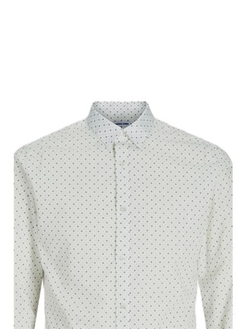 JJJOE PRINT SHIRT LS AW 24 JR JACK JONES KIDS | 12260144/WHITE